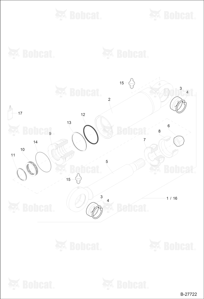 Hydraulic Cylinder - Lifting Frame