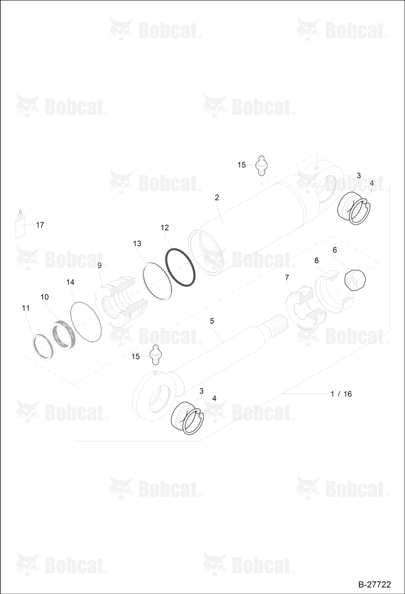 Hydraulic Cylinder - Lifting Frame
