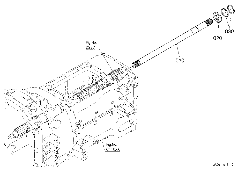 Pto Propeller Shaft [Rops Type]