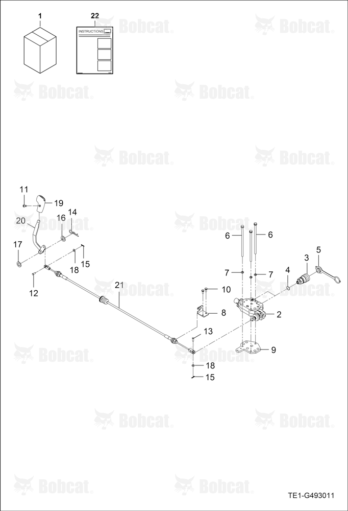 Auxiliary Hydraulics Kit (Rear)(Detent)