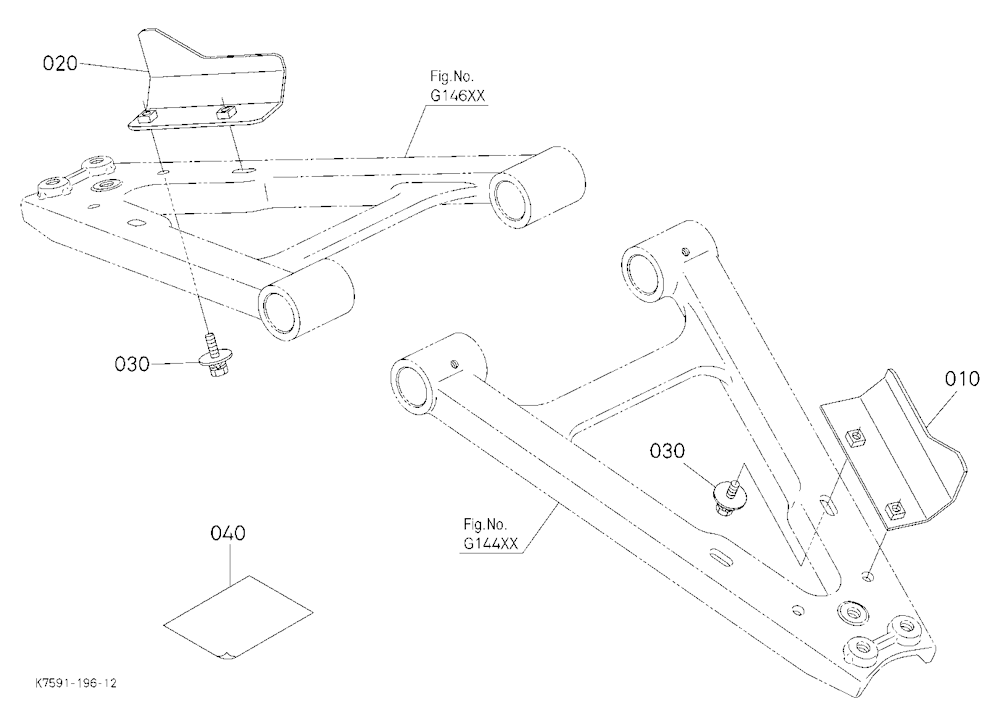 Front Cv-J Guard Kit (W/G. No. V5238) [Option]