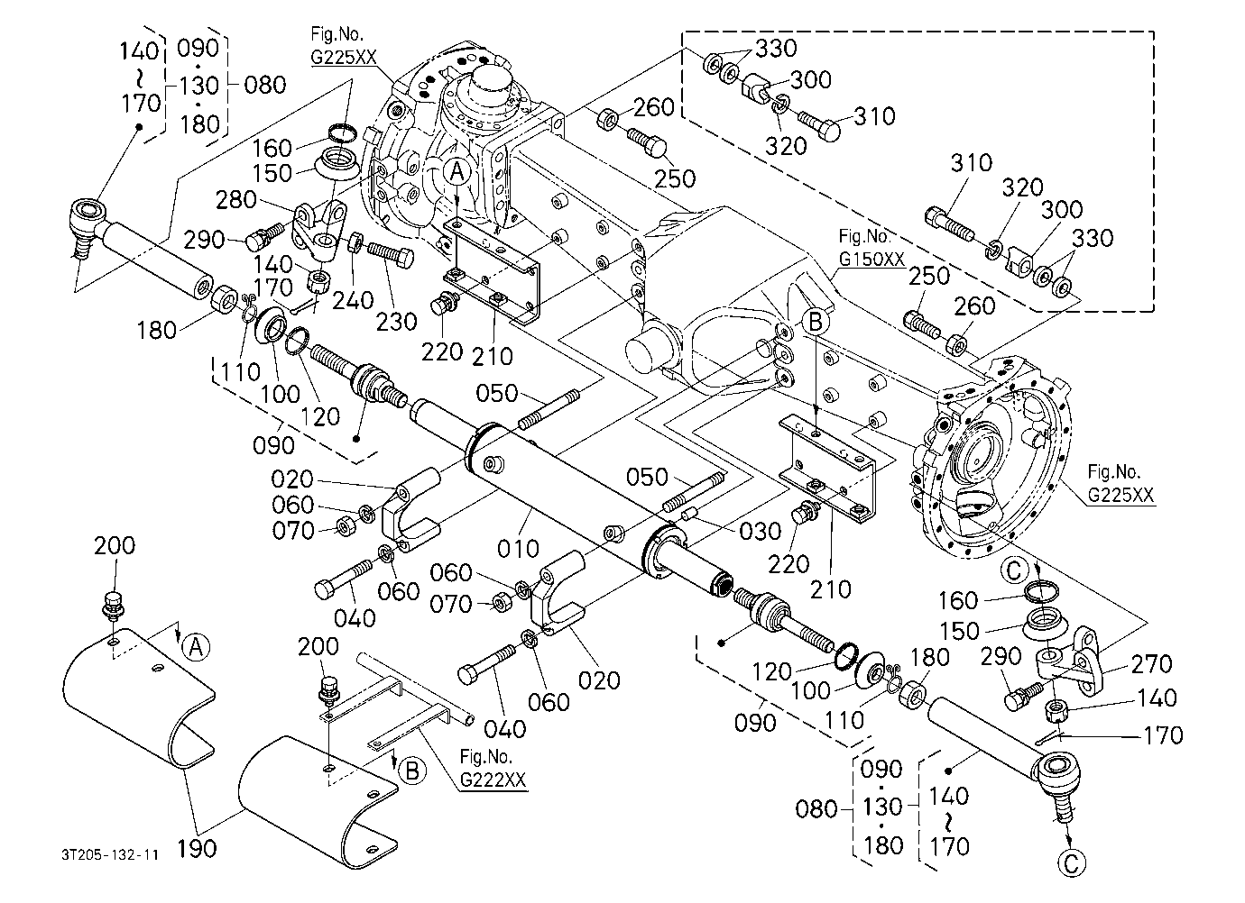 Tie Rod/Steering Cylinder
