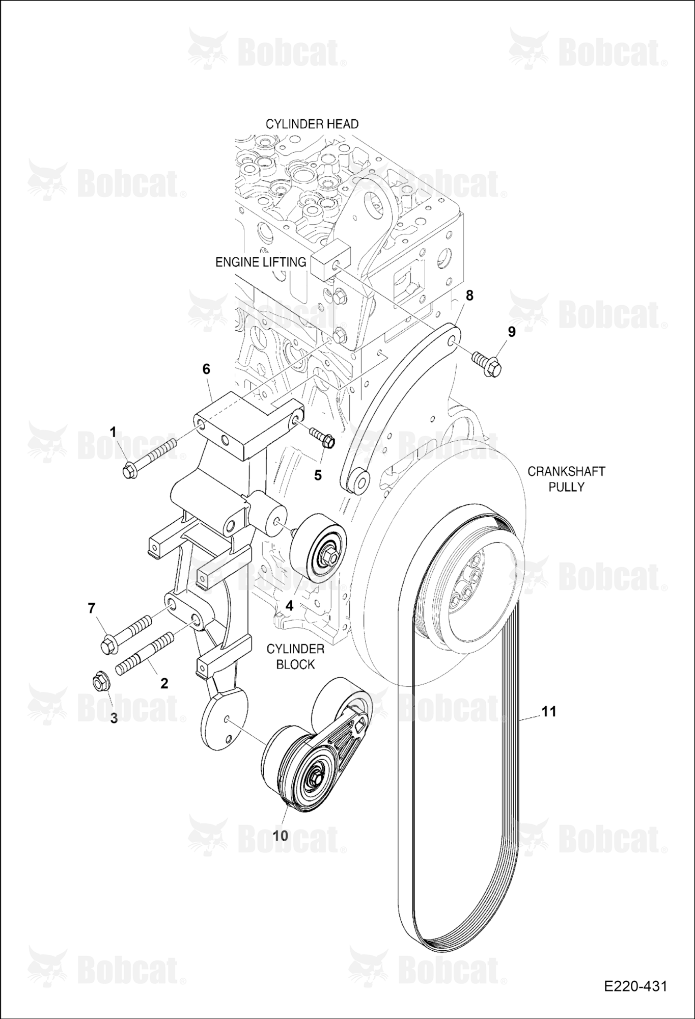 Alternator Mounting & Belt