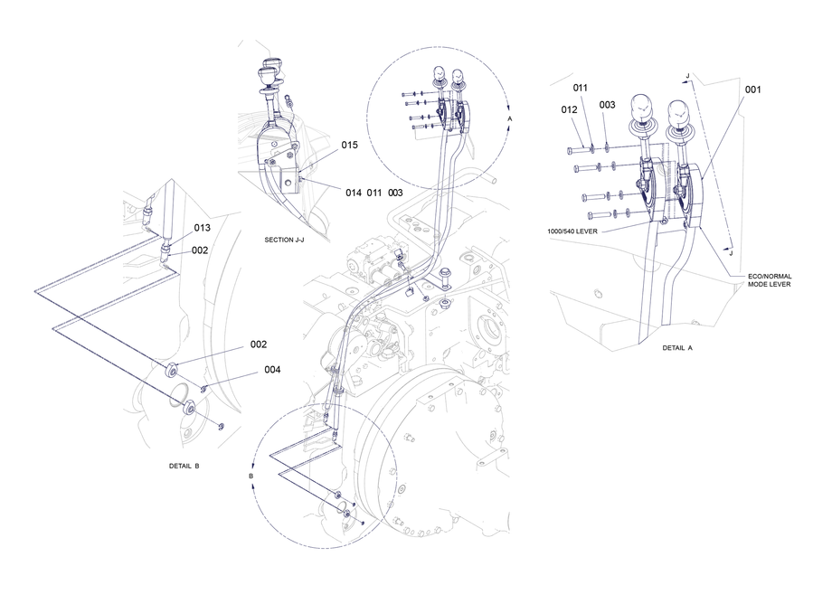 Pto Lever Assembly (Part 1)