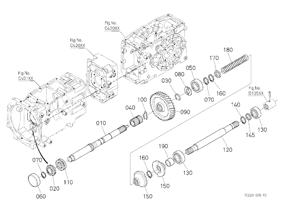 Pto Countershaft