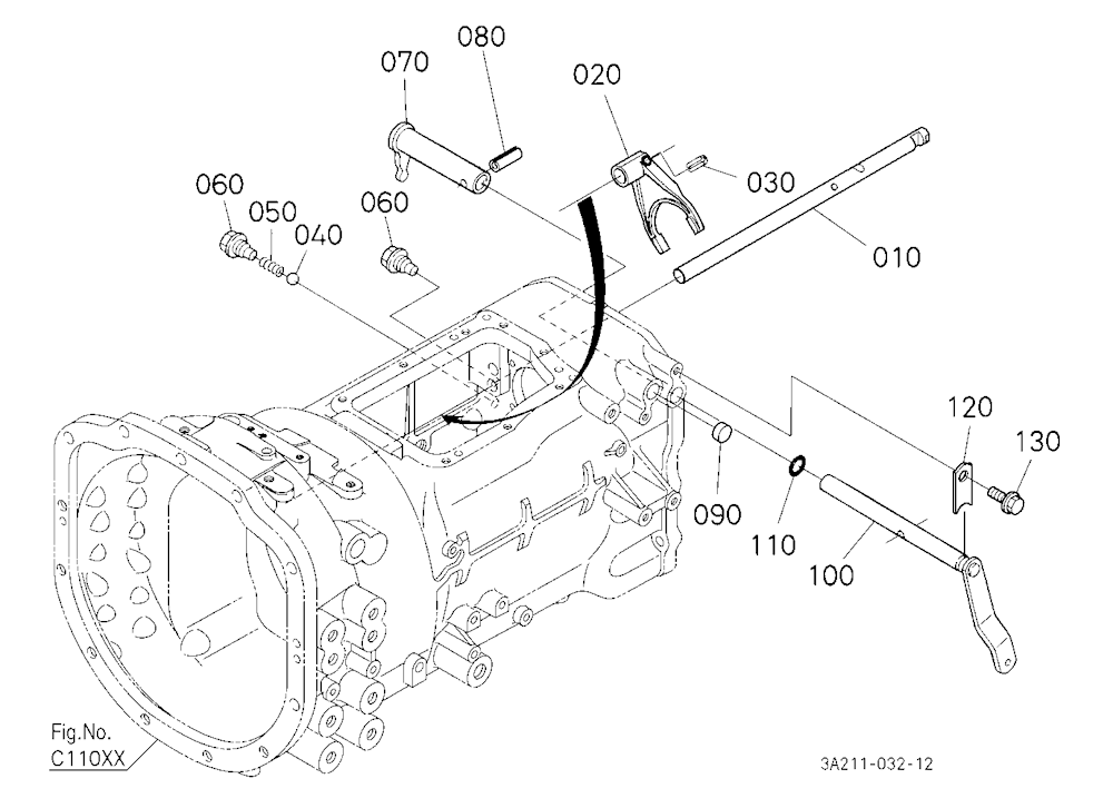 Range Gear Shift Fork [Except [Cs]]
