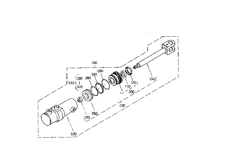 Steering Cylinder [Section Parts]