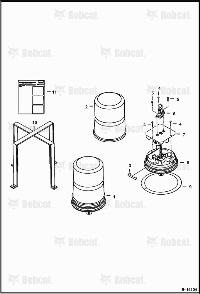 Strobe Light (Amber - 3414ALW)