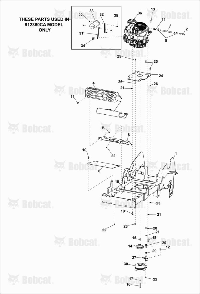 Engine Deck ASSY
