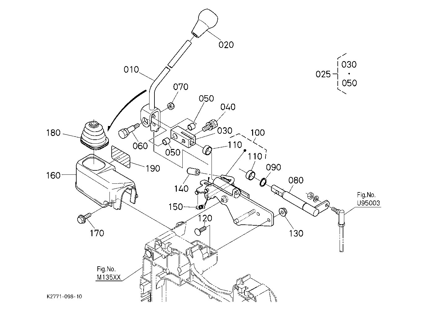 Front Control Valve Kit (Lever) [Option]
