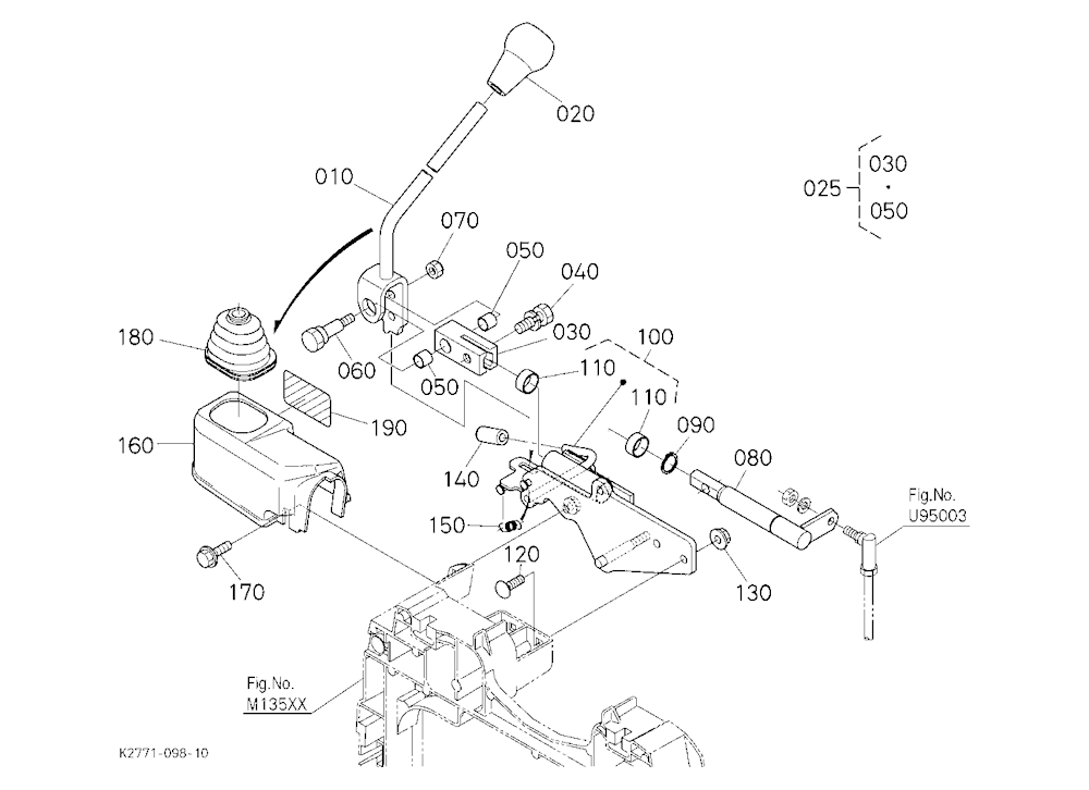 Front Control Valve Kit (Lever) [Option]