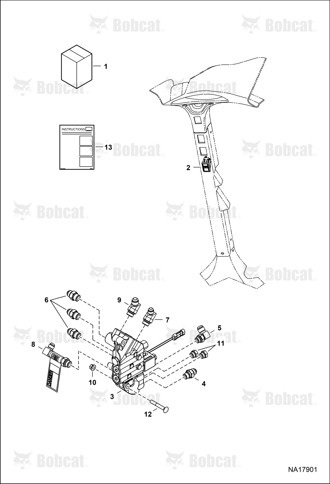 Bucket Position Valve Kit (Radial)