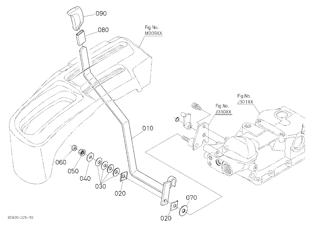 Hydraulic Control Lever