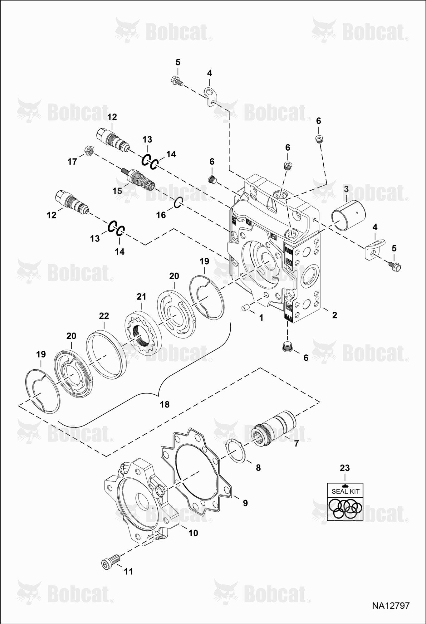 Hydrostatic Pump (Charge Pump Assembly)