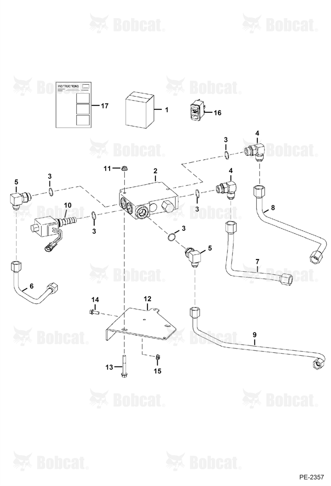 Bucket Positioning Valve Kit