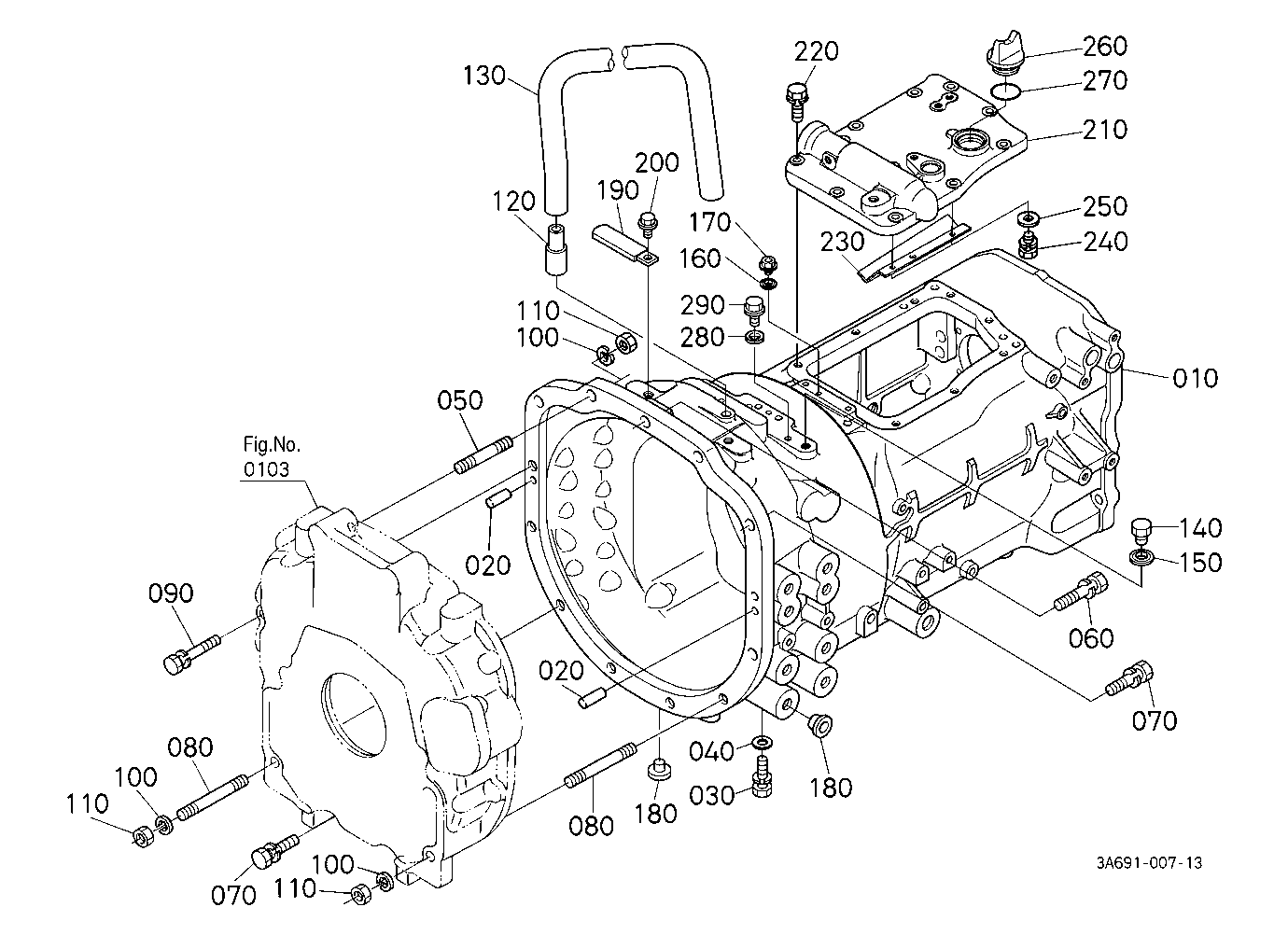 Clutch Housing [Cab Type]
