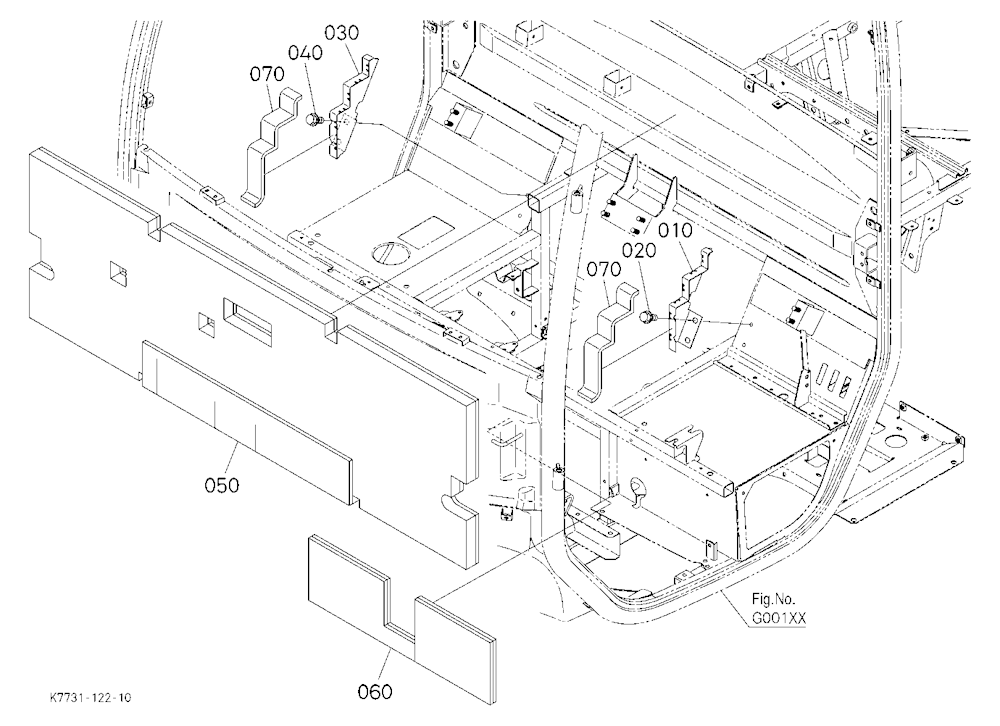 Insulation Plate (Center)