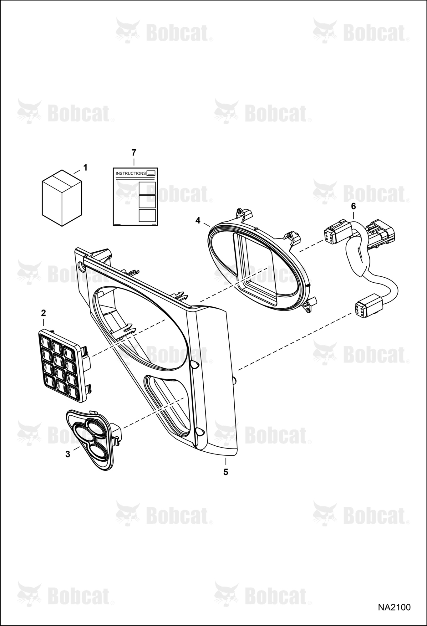 Keyless Panel Kit  A5GP20001 & Above, A5GR20001 & Above
