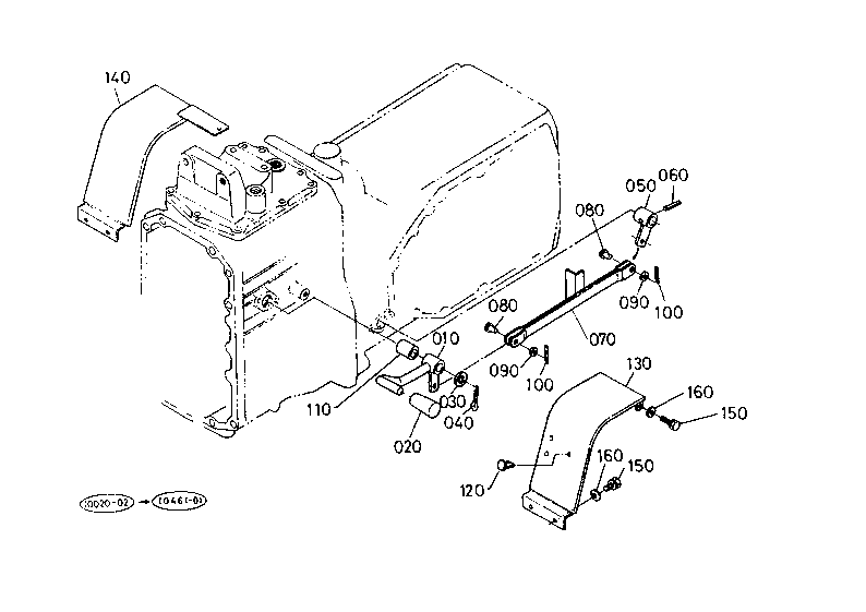 Front Wheel Drive Lever