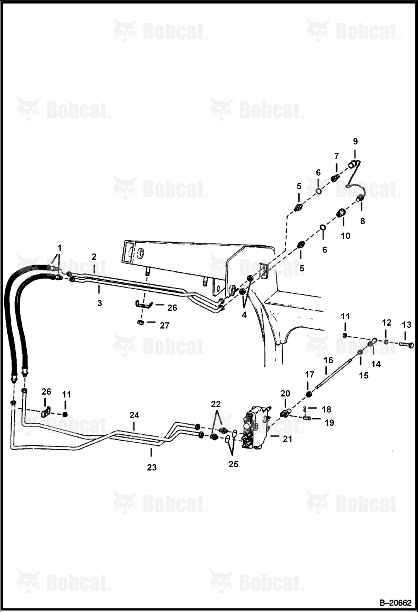 Auxiliary Hydraulics  499313001 & Above