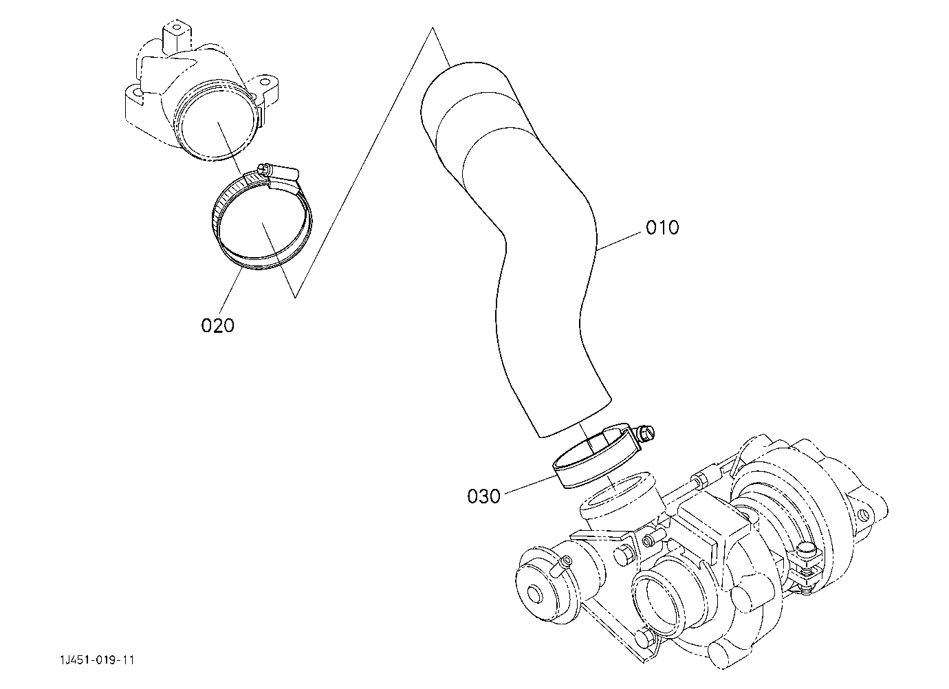 Inlet Pipe (Air Cleaner)