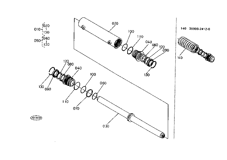Steering Cylinder [Component Parts]