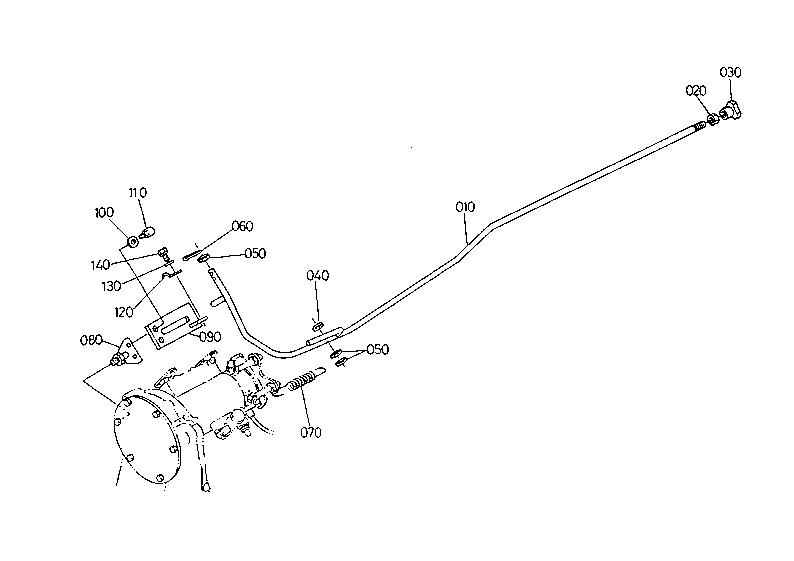 Engine Stop Rod