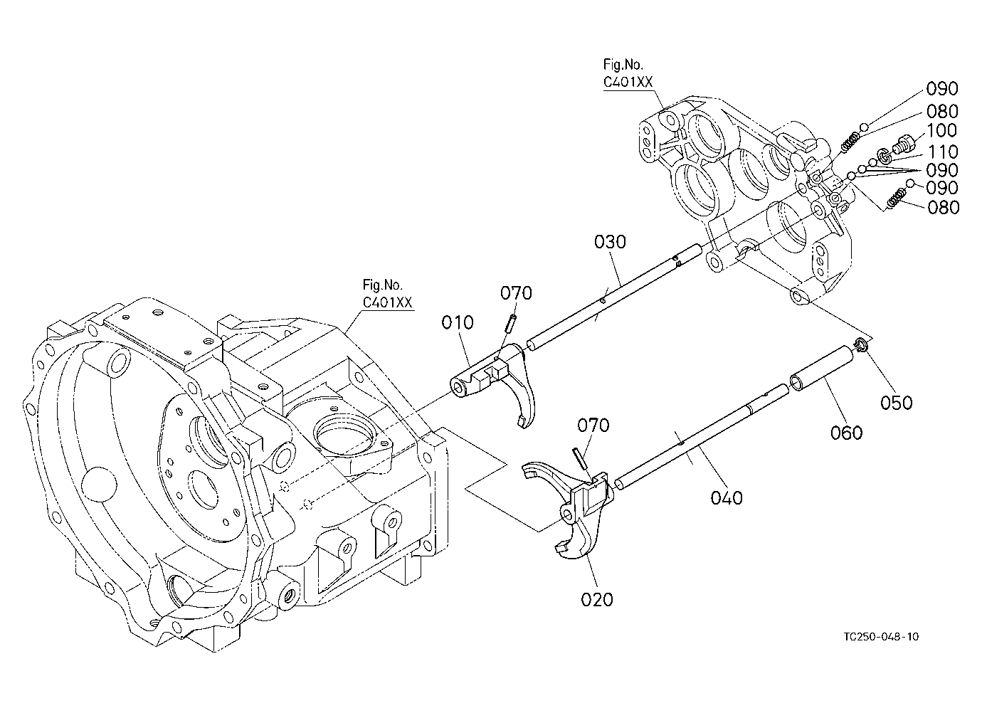 Main Gear Shift Fork