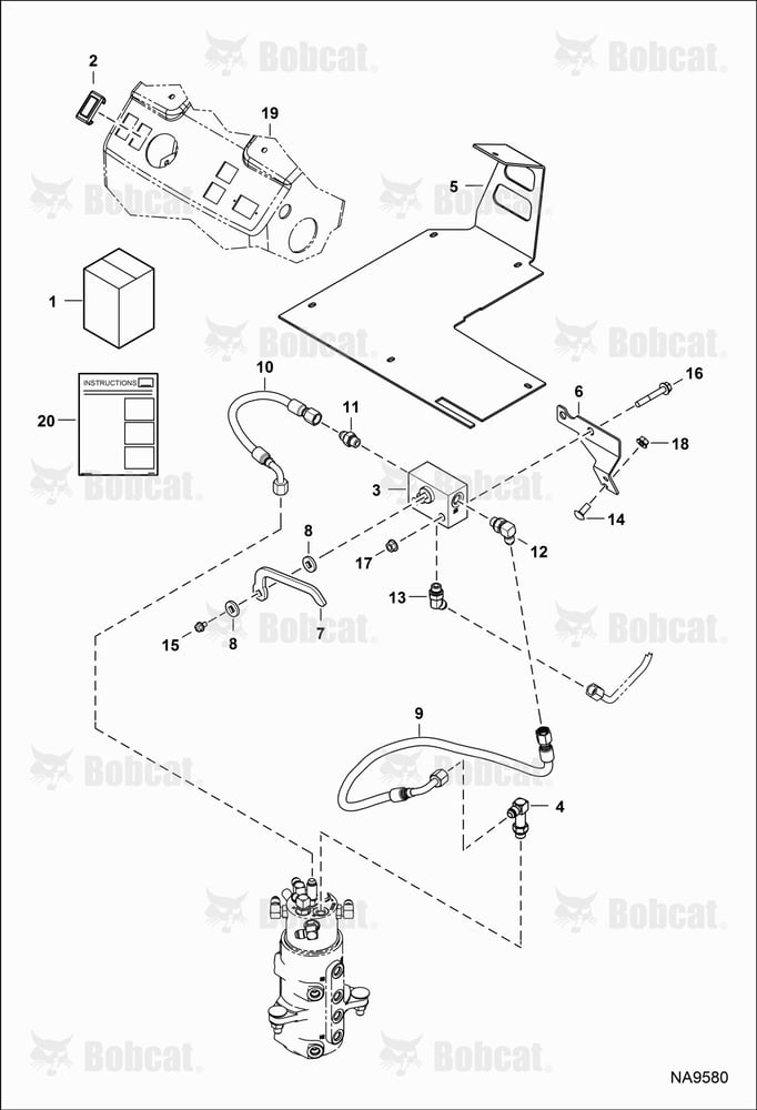 Mechanical Track Expand Valve Kit
