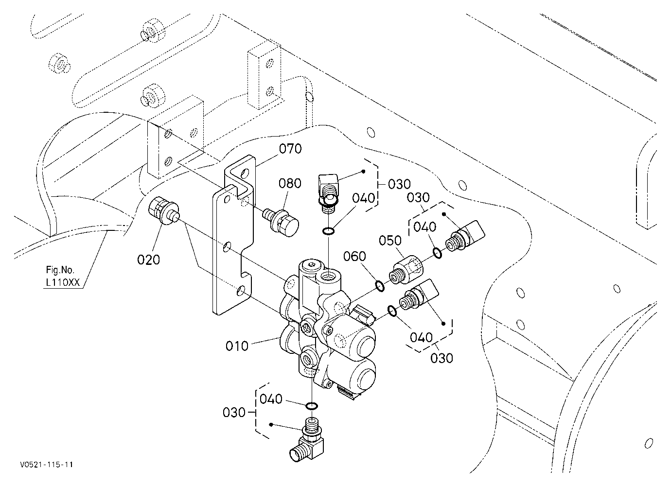Change Valve [Hydraulic Hitch]