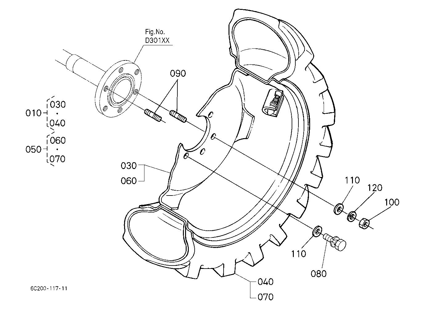 Rear Wheel(12.4-16R4)