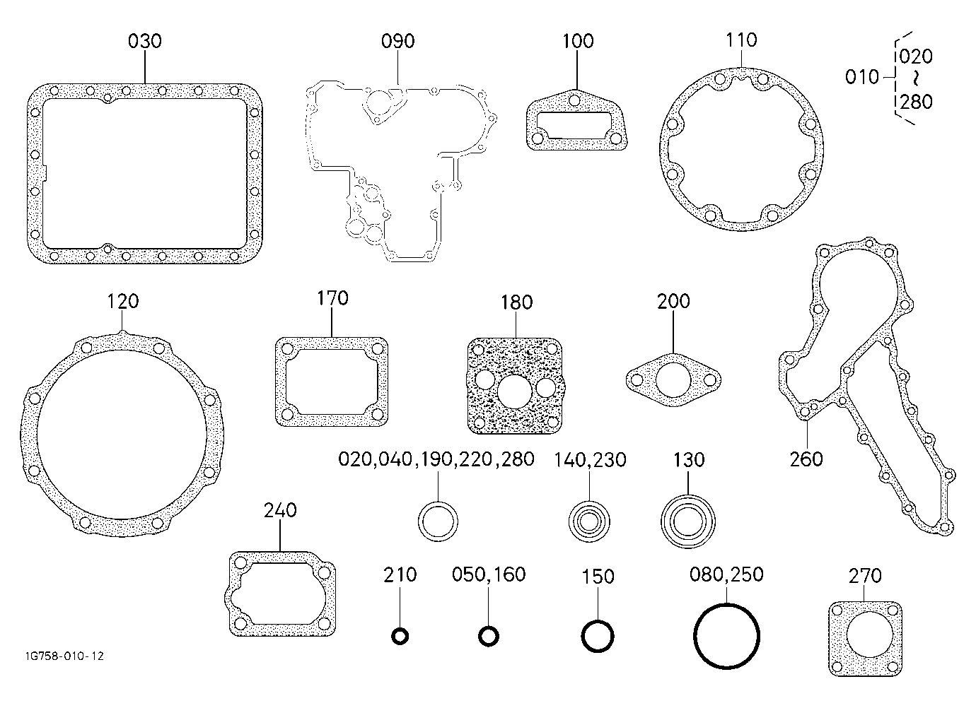 Lower Gasket Kit [Old]
