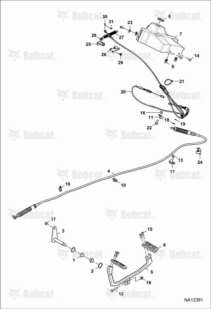 Drive TRAIN, Throttle Pedal