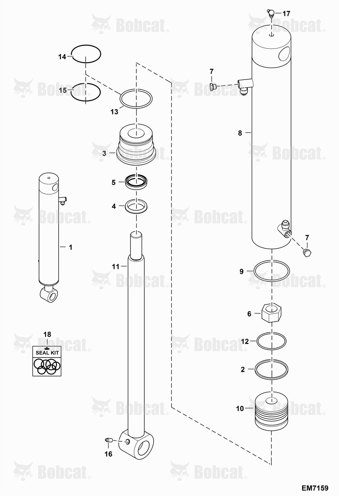 Boom Cylinder
