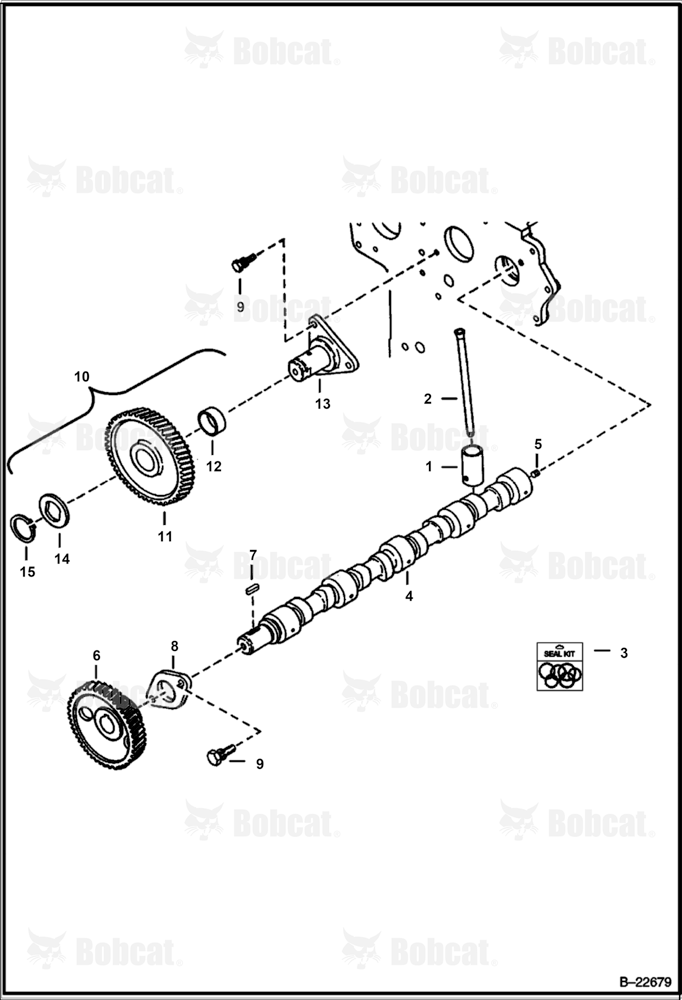 Camshaft (Kubota - V2203 2EB - Tier II Replacement)