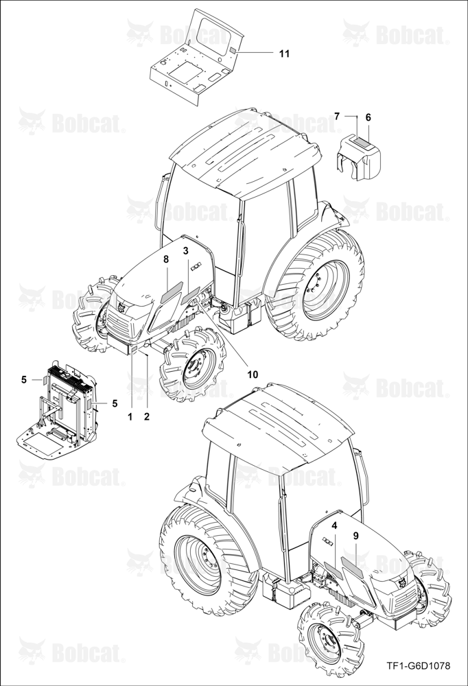 Decals (Bonnet Cover)