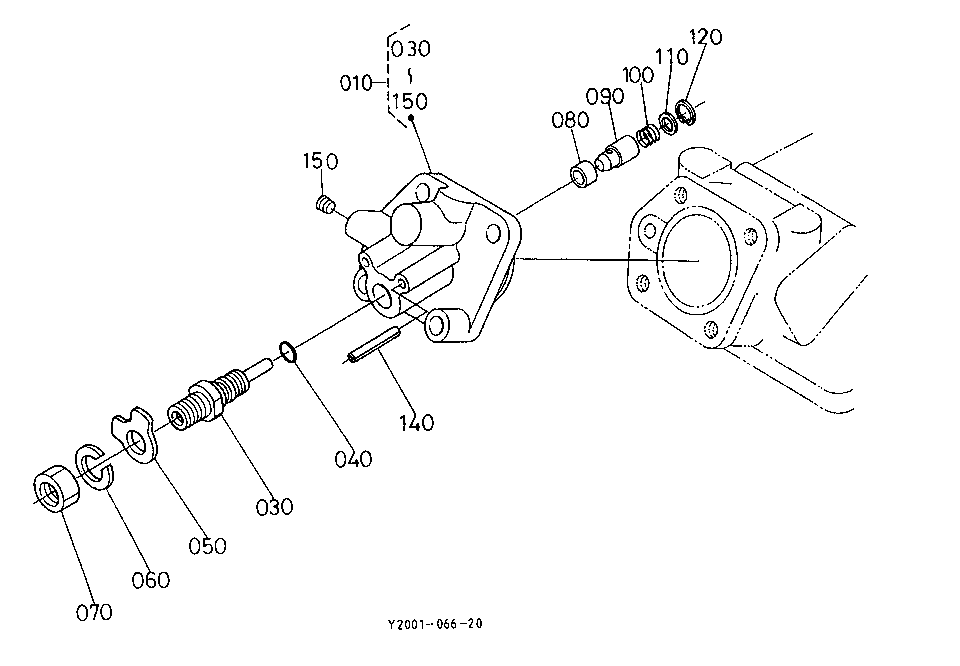 Hyd.Cylinder Cap [Component Parts]