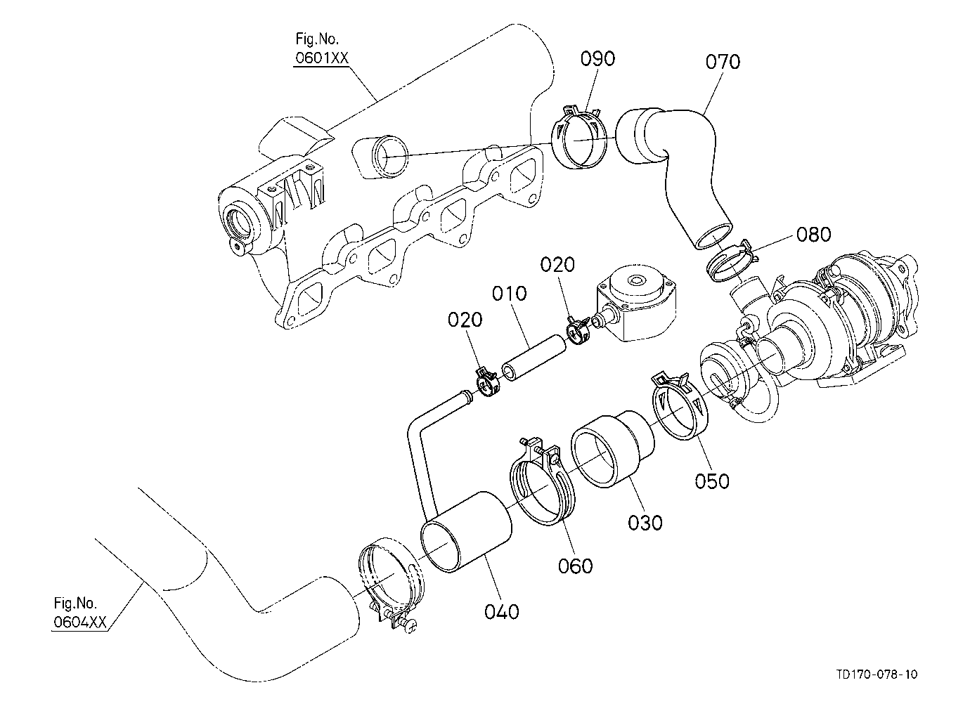 Inlet Pipe [V2403-M-Te3-Gst1/Hst1(3)/Hst2(4)]