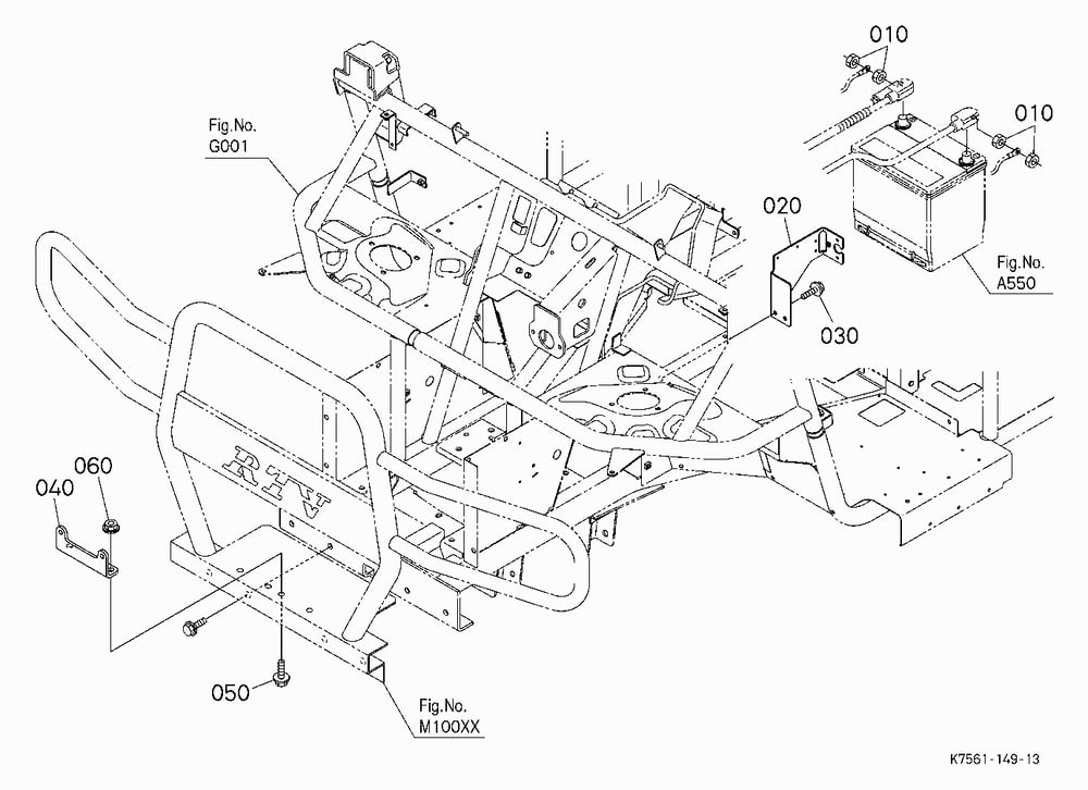 WINCH MOUNTING KIT [V4251] [RTV900W/R-SD/R-SDL/T]