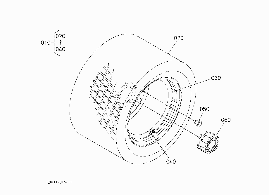 REAR WHEEL (24*12.0-12)