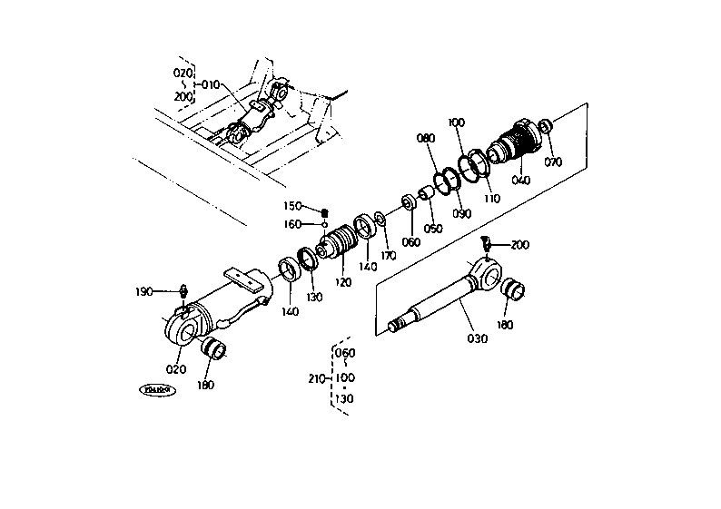 Blade Cylinder and Component Parts