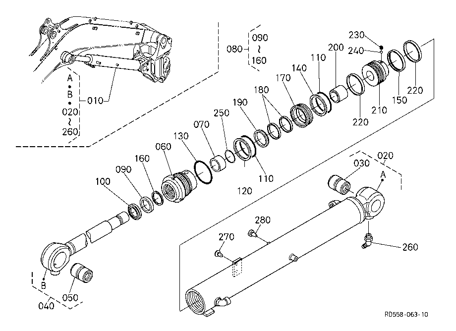 Boom Cylinder