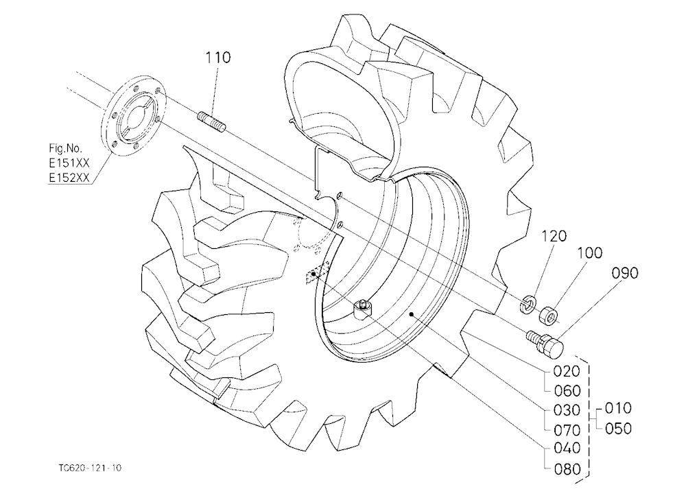 Rear Wheel (15-19.5)