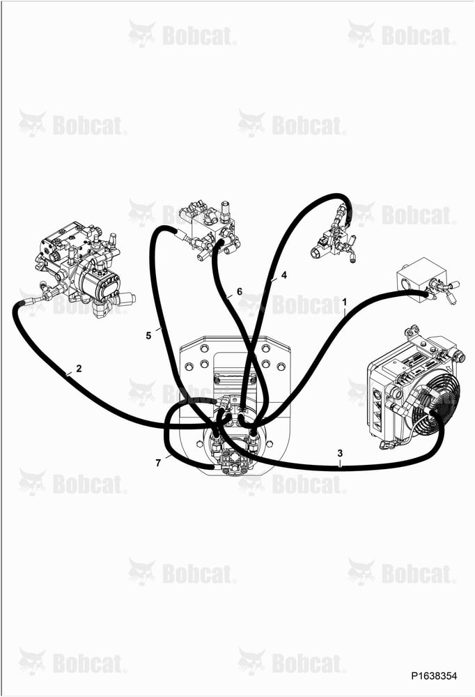 Hose Set - Drum Rear