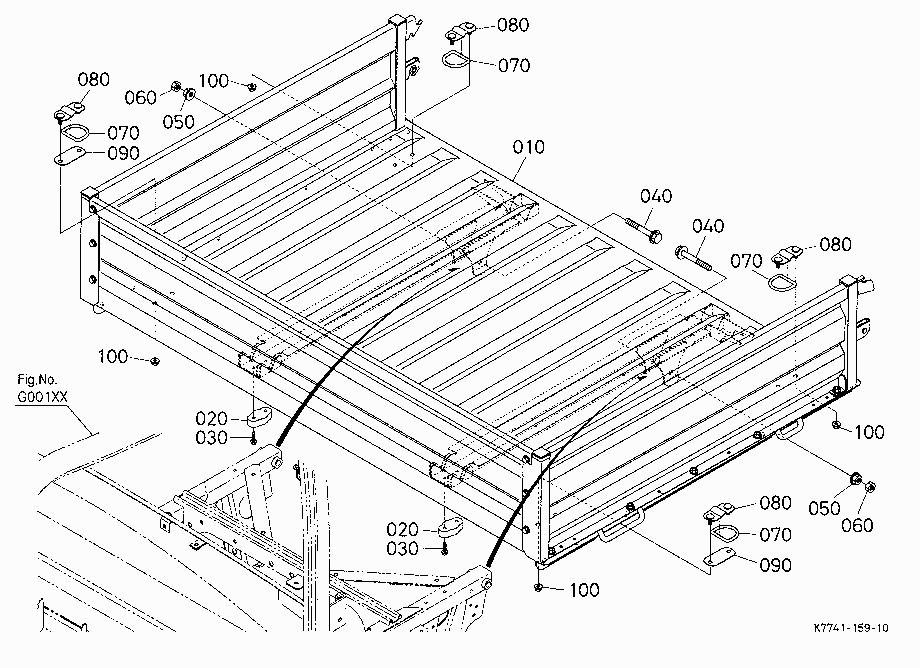 BOX BASE [BED LINER]
