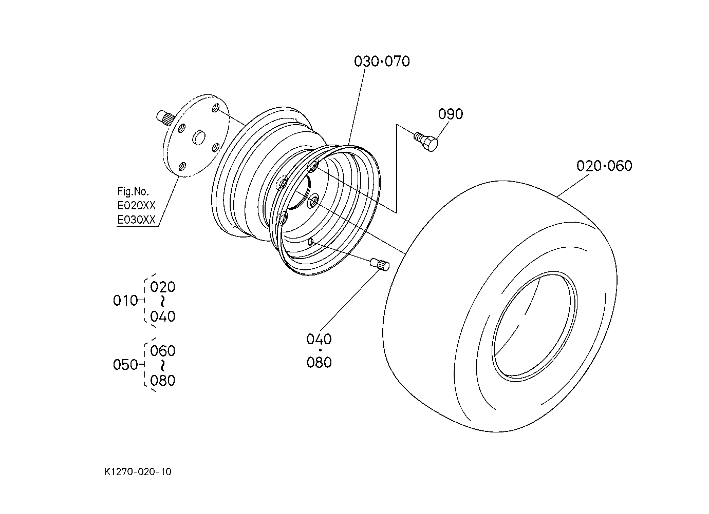 Front Wheel (Bl,16X7.5-8)