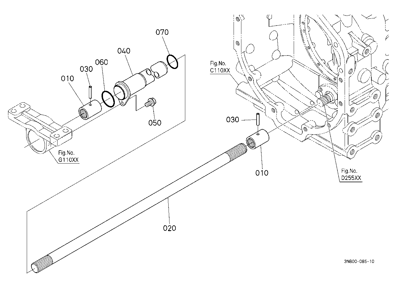 Front Propeller Shaft