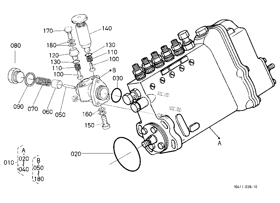 Injection Pump [Component Parts] [Old Type]