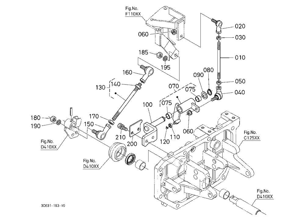 Main Gear Shift Rod