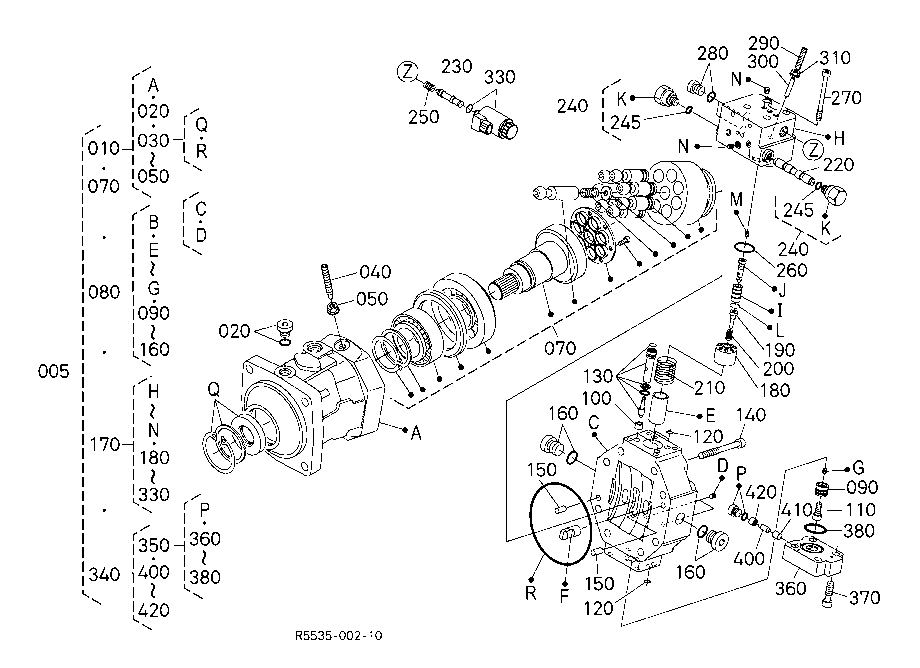Hst Motor (Component Parts)
